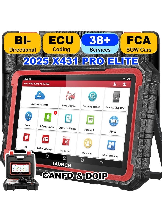 Launch LAUNCH X431 PRO Elite [2024 New Model] Bidirectional Scan Tool  - Image 1