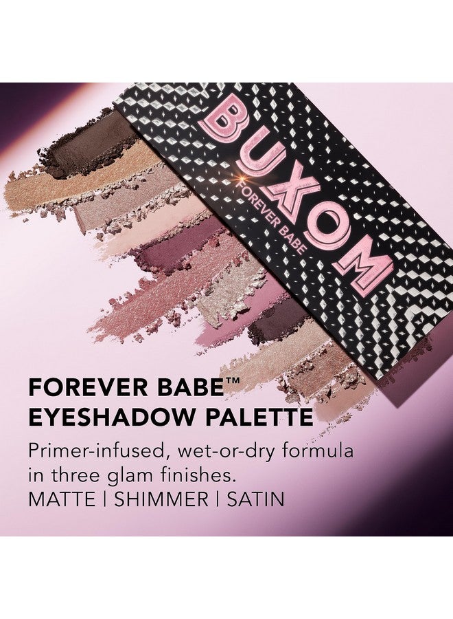 BUXOM Forever Babe Eyeshadow Palette 12 Eye Shadow Shades High Pigment Eyeshadow Palette Longlasting Primerinfused Eyeshadows Blendable - Image 5