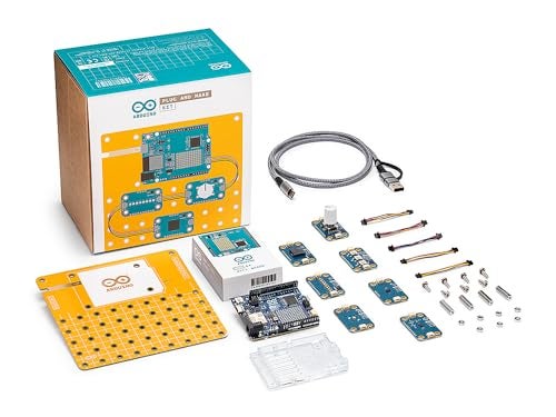 Arduino Official Plug and Make Kit AKX00069 Ultimate Starter Kit for Beginners Build Connected Projects Easily Fun Educational Technology Package for Learning Electronics Coding - Image 1