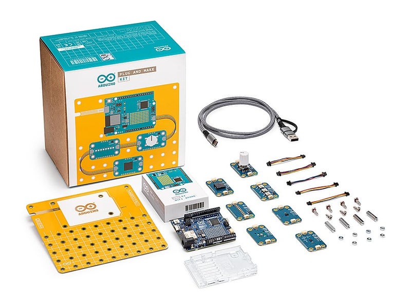 Arduino Official Plug and Make Kit AKX00069 Ultimate Starter Kit for Beginners Build Connected Projects Easily Fun Educational Technology Package for Learning Electronics Coding - Image 2