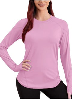 Nileton Sport top curved Hem long sleeves - Sport T-shirt Crew Neck  - Image 3