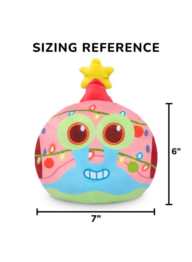 Teeturtle Spongebob Squarepants Reversible 6" Plushie - Holiday Gary - Kawaii Soft Cute Stuffed Animals - Image 4