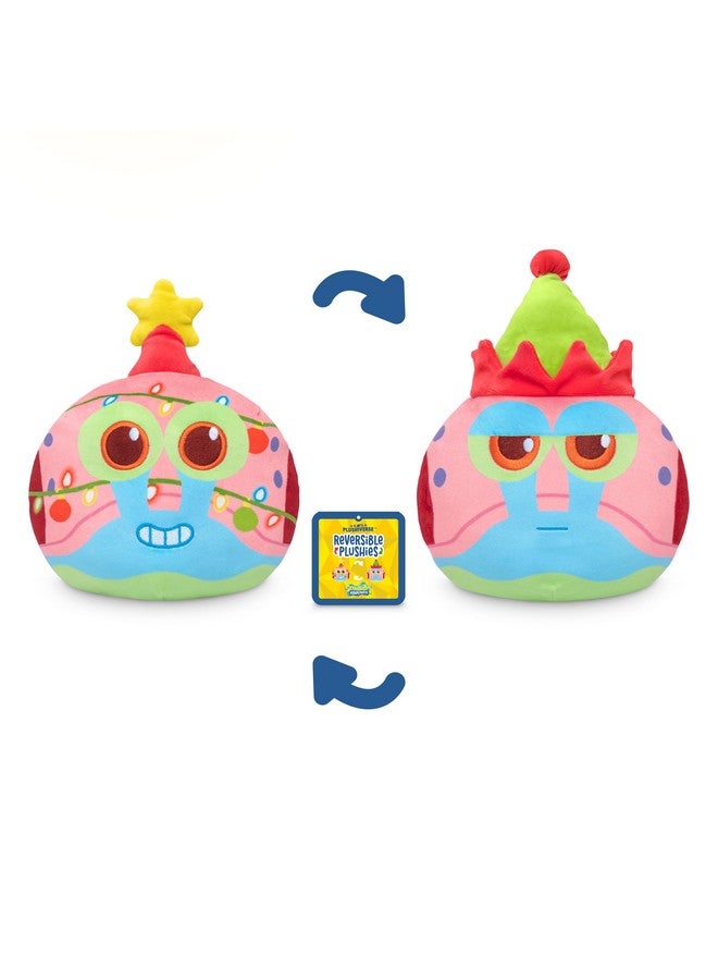 Teeturtle Spongebob Squarepants Reversible 6" Plushie - Holiday Gary - Kawaii Soft Cute Stuffed Animals - Image 3