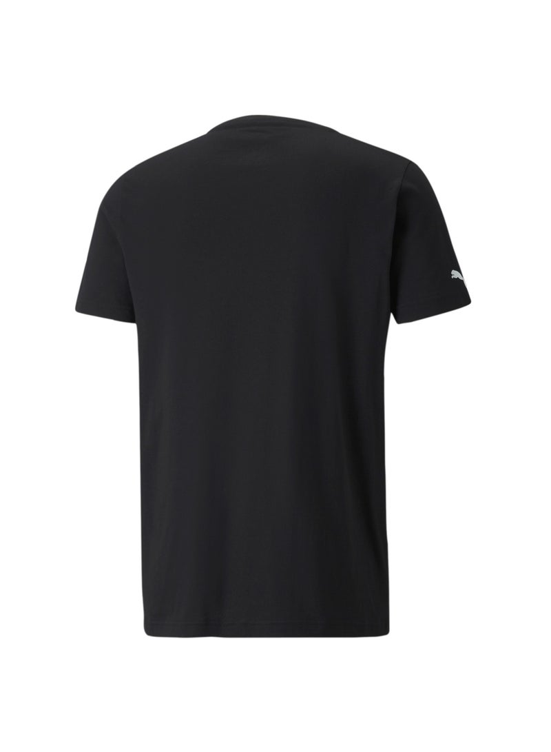 PUMA Scuderia Ferrari Race Bold Colour Shield Mens Shortsleeve T-shirt  - Image 5