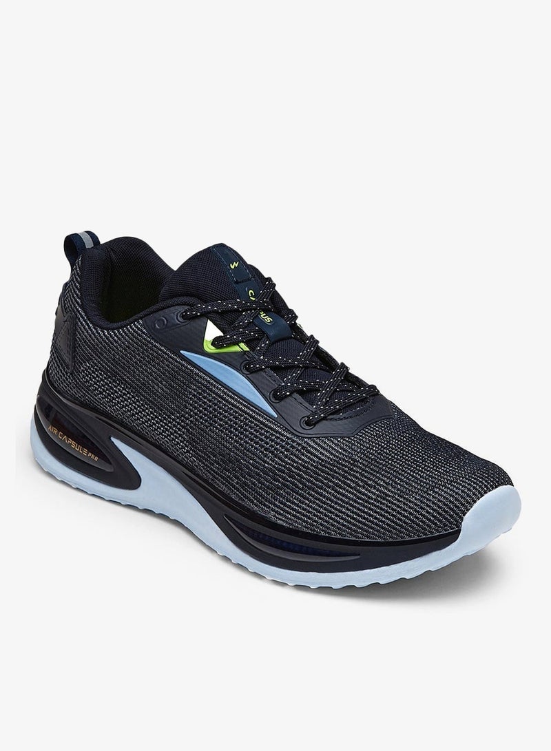 CAMPUS Men’s Navy Lace-Up Sports Shoes – Modern Dual-Tone Look Shoes with Airy Comfort Fit - Image 3