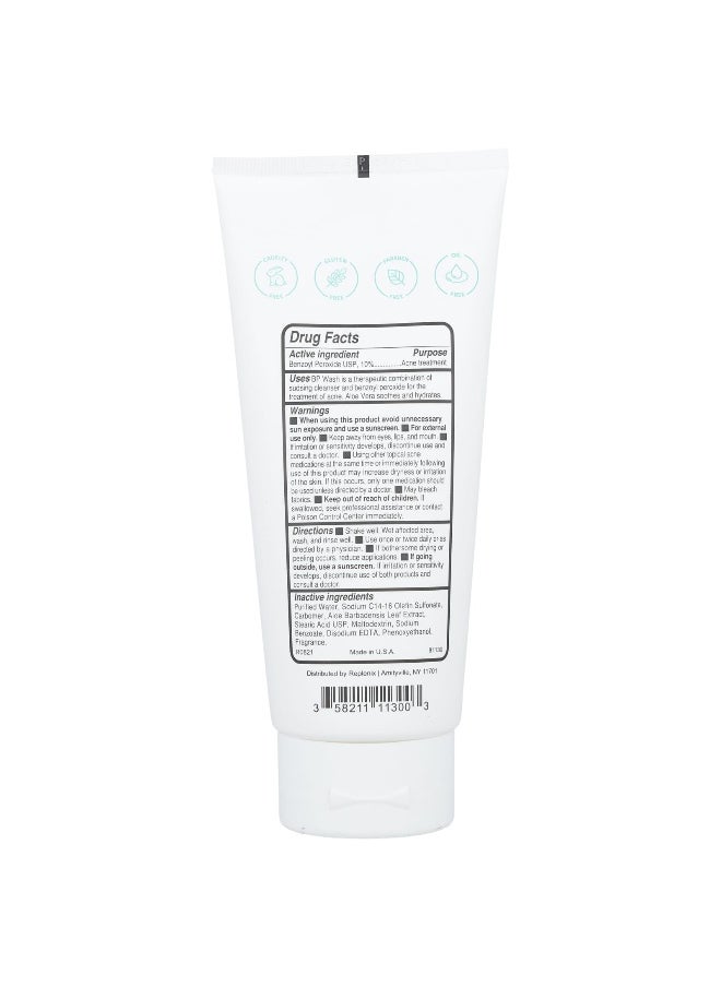 Replenix Replenix, Acne Wash + Aloe Vera, 6.7 fl oz (200 ml)  - Image 2