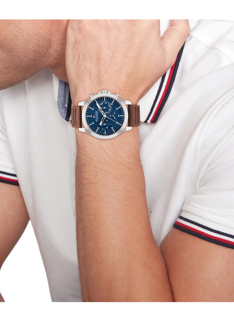 TOMMY HILFIGER Round Analog Men's Navy Case Watch - 1710633  - Image 4