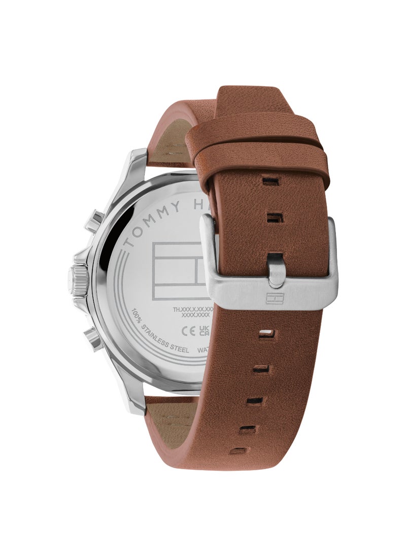 TOMMY HILFIGER Round Analog Men's Navy Case Watch - 1710633  - Image 3