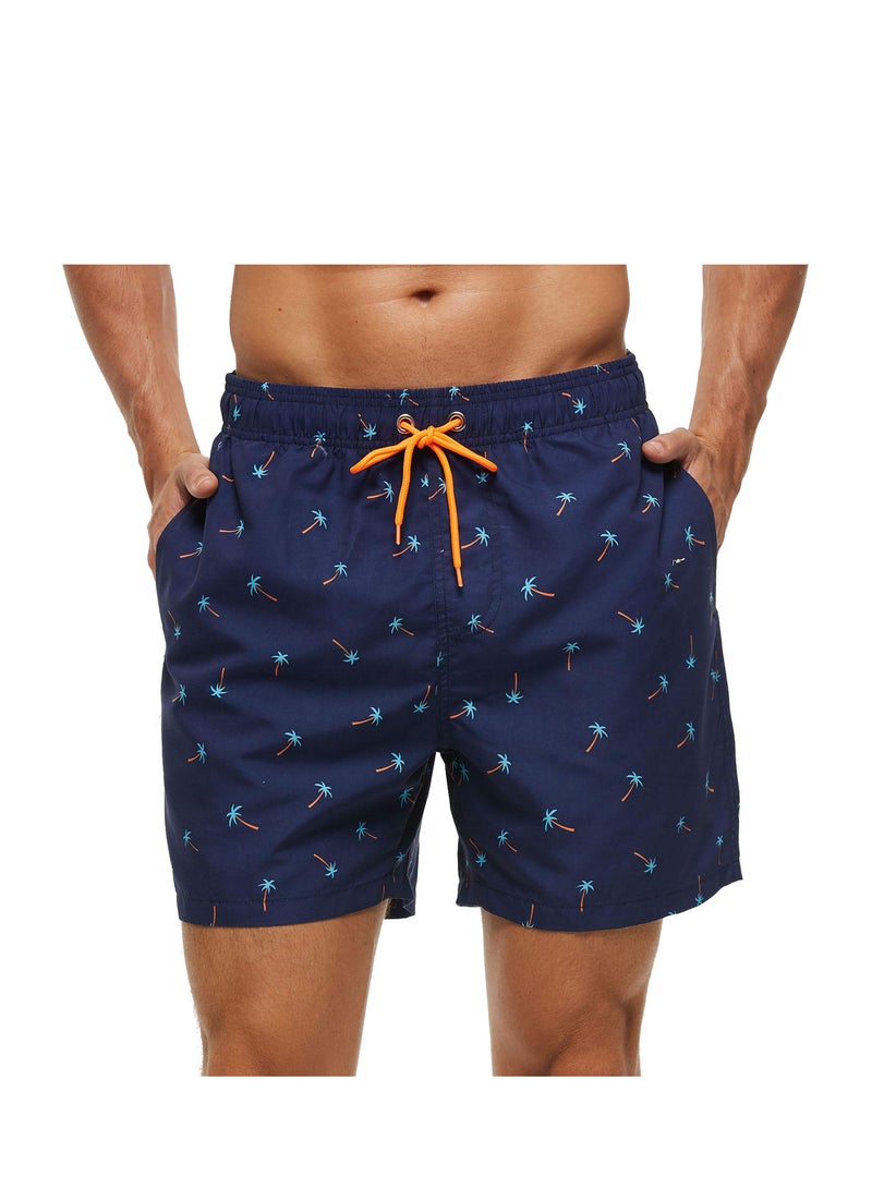 KASTWAVE Swim Trunks Men's Quick Dry Athletic Swimwear Shorts with Mesh Lining and PocketsSwim Trunks Quick Dry Elastic Waist Drawstring - Image 1