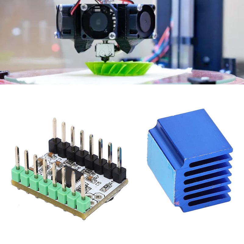 Aluminum Alloy Stepper Motor Driver Module Super Quiet Fast Heat Dissipation for 3D Printer - Image 3