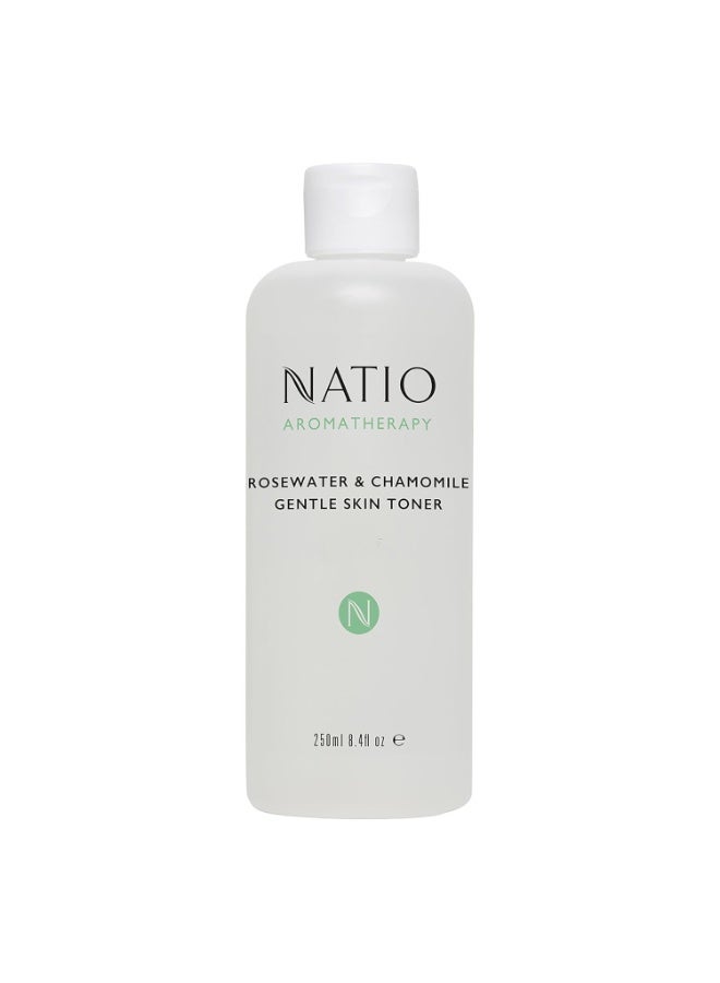 Natio Aromatherapy Rosewater and Chamomile Gentle Skin Toner, 250ml - Image 1