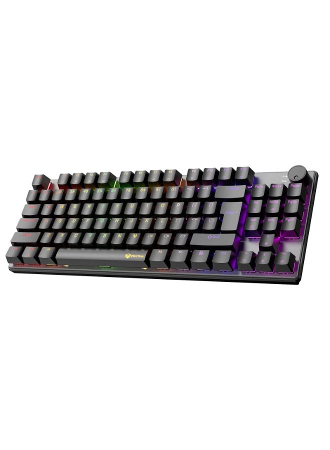 Meetion 80% RGB Mechanical Gaming Keyboard – Red Switch, Hot-Swappable, USB Type-C - Image 3