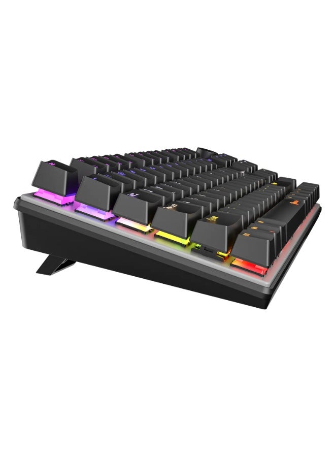 Meetion 80% RGB Mechanical Gaming Keyboard – Red Switch, Hot-Swappable, USB Type-C - Image 2