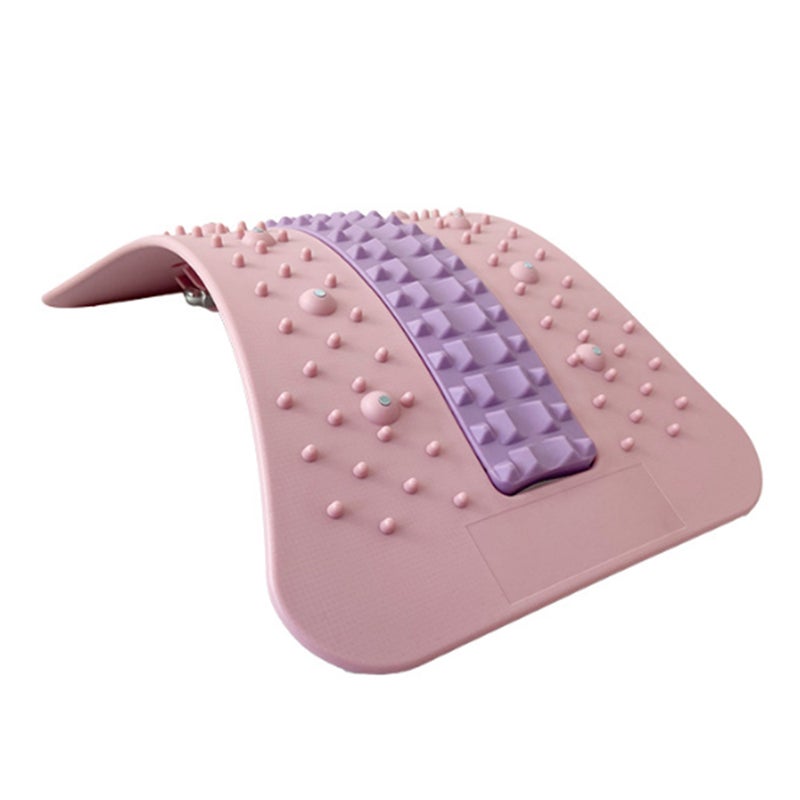 Lumbar Traction Massager New Non Pole Magnet Sponge Strip Shifting Stretch Board Acupuncture Magnetic Therapy Home Back Stretch Massager Cushion - Image 1