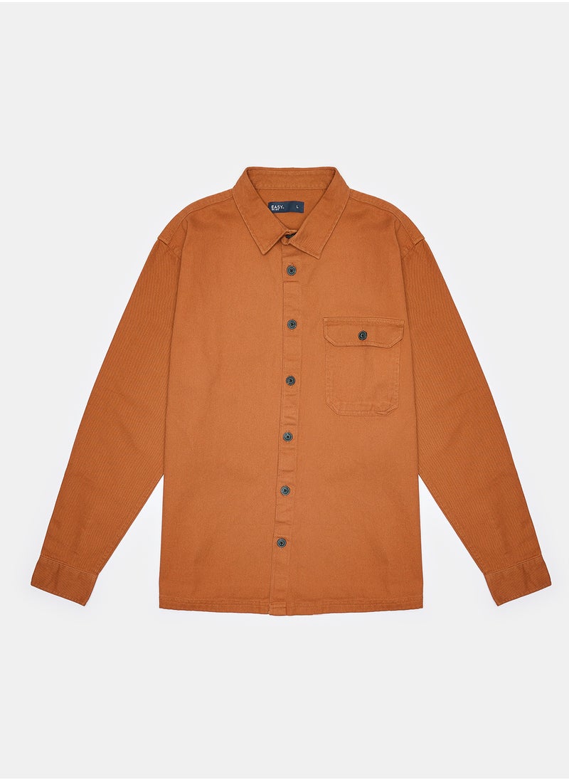 Matalan Rust Lightweight Shacket  - Image 1