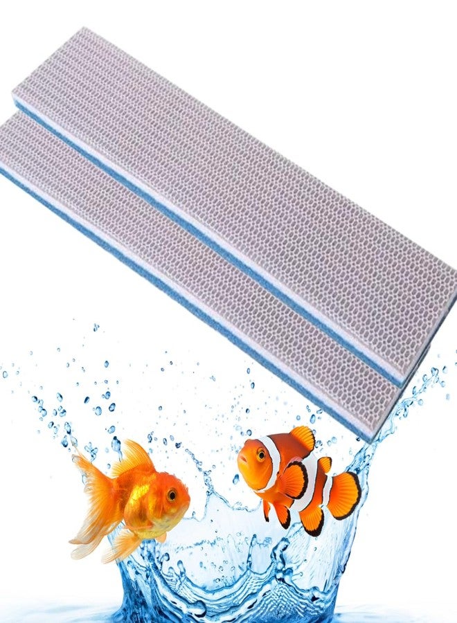 Scroll Store 8D Aquarium Filter Sponge | 11 * 50 cm Reusable Filter Sponge for Aquarium Fish Tank and Koi Pond | Durable high Density Sponge (Pack of 2) - Image 1