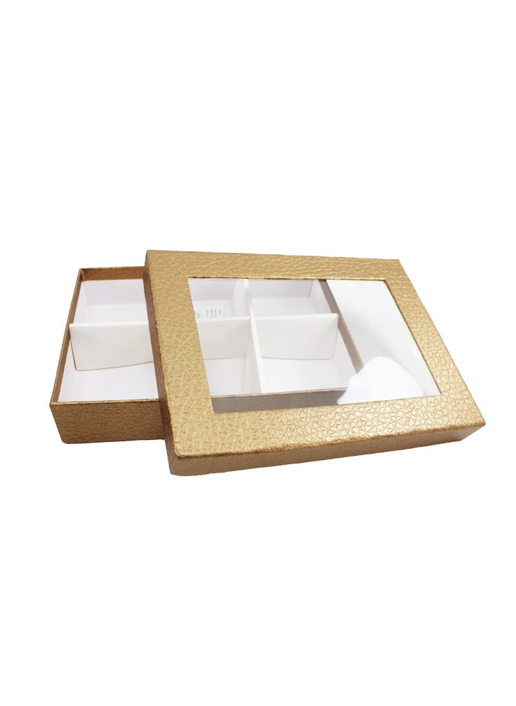AL QADAH - Chocolate & Nuts Gift Box 26x19x5Cm - Image 1