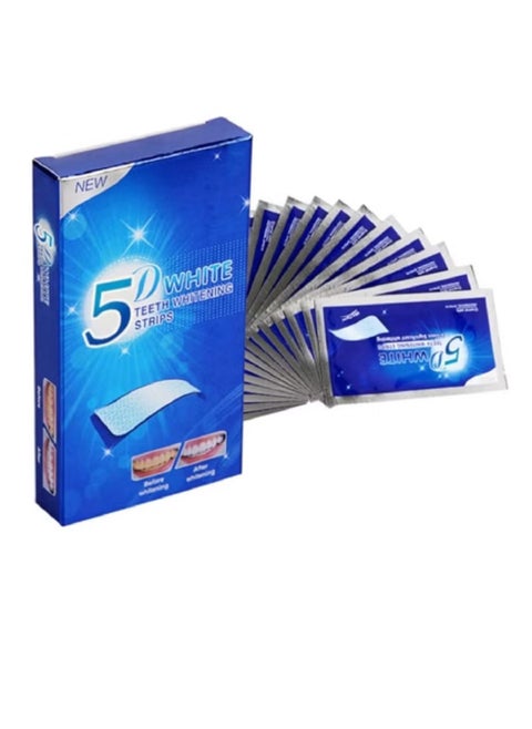 7-Pieces 5D Teeth Whitening Strips