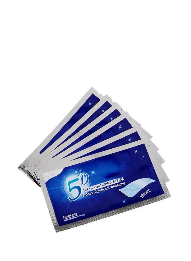 VILILY - 7-Pieces 5D Teeth Whitening Strips - Image 1