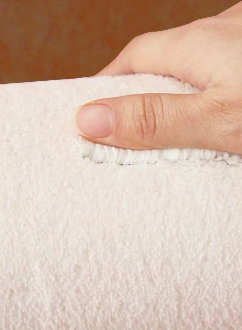 لوبيتيز سجاد فراش الزهور على شكل غير منتظم ، يستخدم للسجاد المضادة للانزلاق في الغرف وغرف المعيشة ، والسجاد الديكور الداخلي ، (بني ، 150 * 60 سم) - Image 3