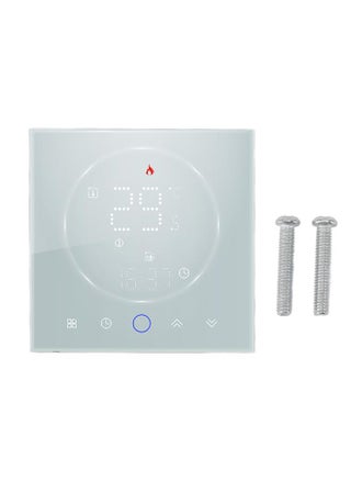 LED Smart Thermostat 7 Day Programmable Smart Wireless Home Thermostat Controller Panel for Electric Heating AC95‑240V White - pzsku/Z6D7B757EF620D512845AZ/45/1746214599/453e960e-8d4a-4468-aab3-a3984ce52386