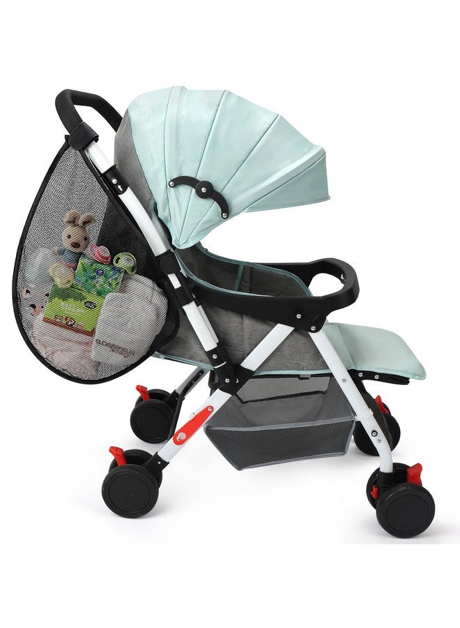 Accmor Universal Stroller Organizer, Side Sling Stroller Organizer, Mesh Cargo Net Stroller Storage Caddy, Stroller Bag Accessories Fits for Uppababy, Nuna, Baby Jogger, Britax, Doona Strollers - Image 4