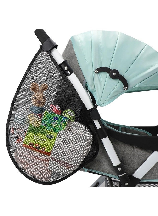 Accmor Universal Stroller Organizer, Side Sling Stroller Organizer, Mesh Cargo Net Stroller Storage Caddy, Stroller Bag Accessories Fits for Uppababy, Nuna, Baby Jogger, Britax, Doona Strollers - Image 1