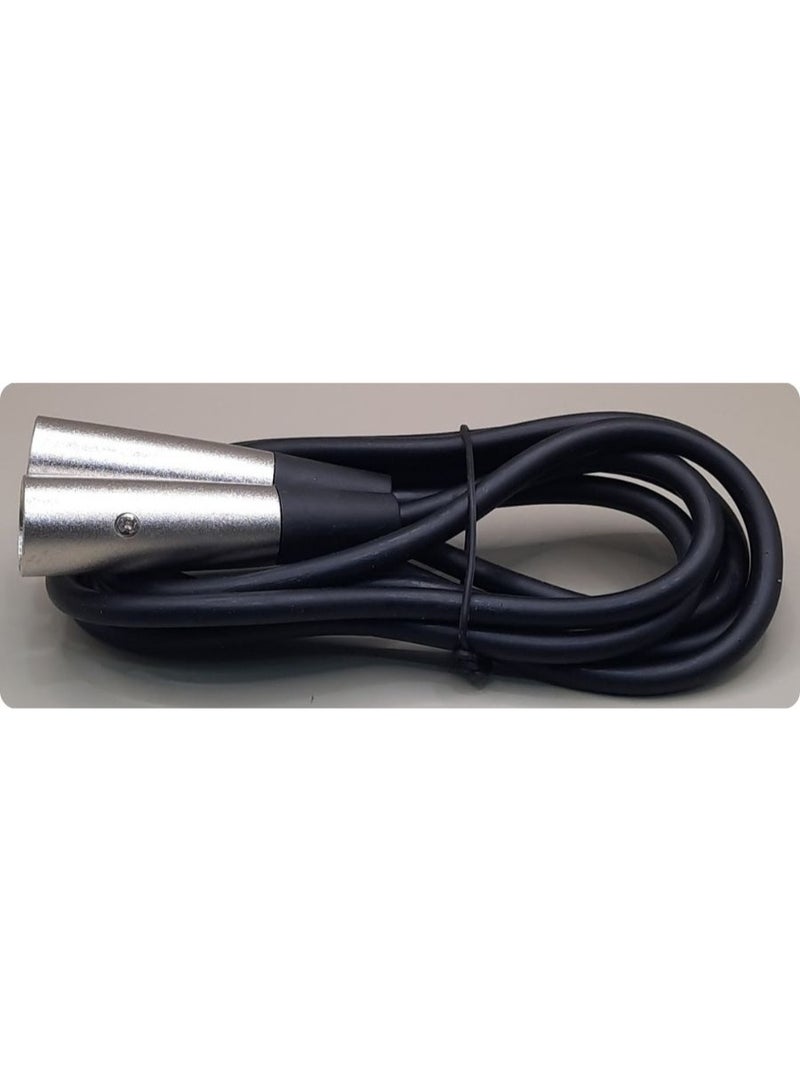 كابل XLR ذكر/ذكر (3 دبابيس، 1.8 متر) - Image 3