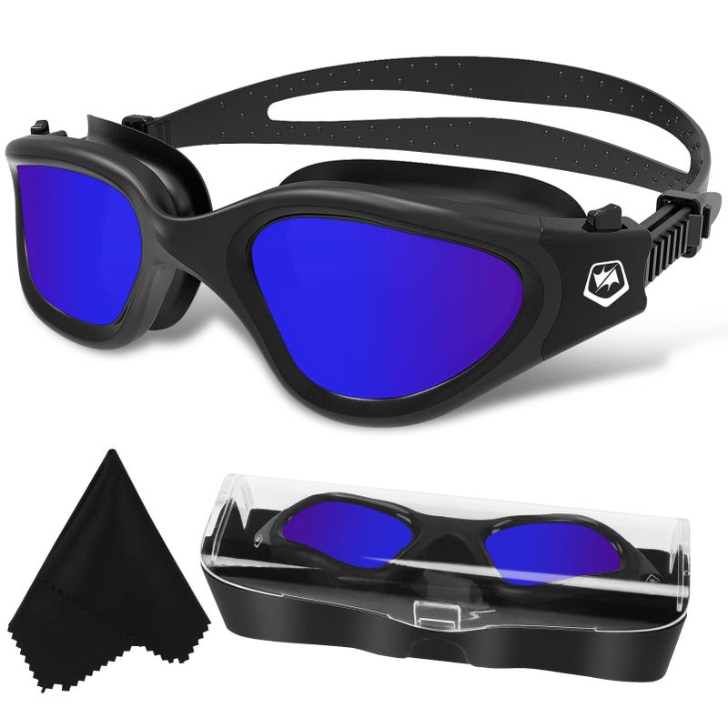WIN.MAX Polarized Swimming Goggles Swim Pool Goggles Anti Fog Anti UV No Leakage Clear Vision for Men Women Adults Teenagers - Image 1