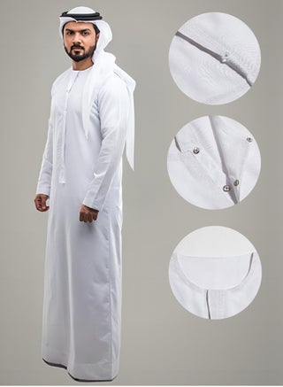 White Emirati Kandora ,hobe,dishdashah ,jubbah - pzsku/Z6D7BD8C3CC3032CDB35DZ/45/_/1737468896/bba6c87a-3bfa-48ee-ab82-0c71025b5ef7