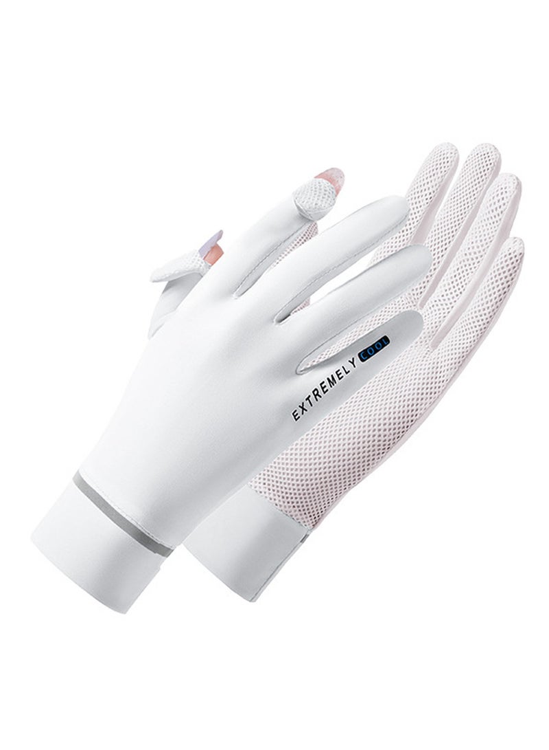 Wome Gloves UV Protection Gloves Full Finger Touchscreen Driving Gloves Summer Outdoor Gloves