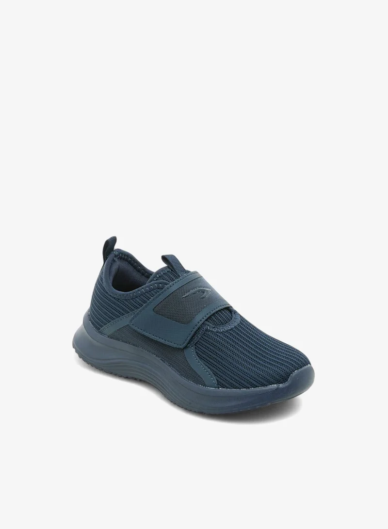 Dash Boys Logo Detail Sports Shoes with Hook and Loop Closure