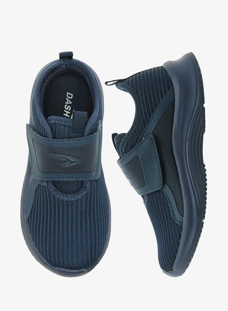 Dash Boys Logo Detail Sports Shoes with Hook and Loop Closure - Image 3