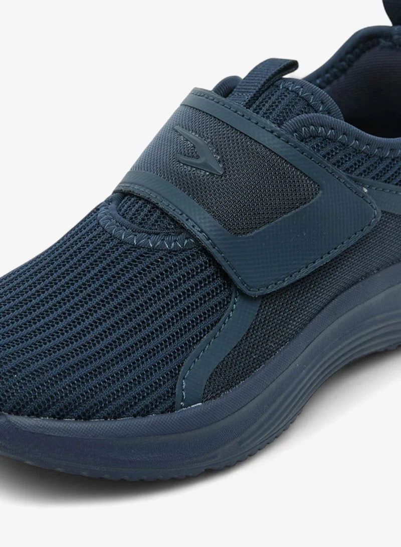 Dash Boys Logo Detail Sports Shoes with Hook and Loop Closure