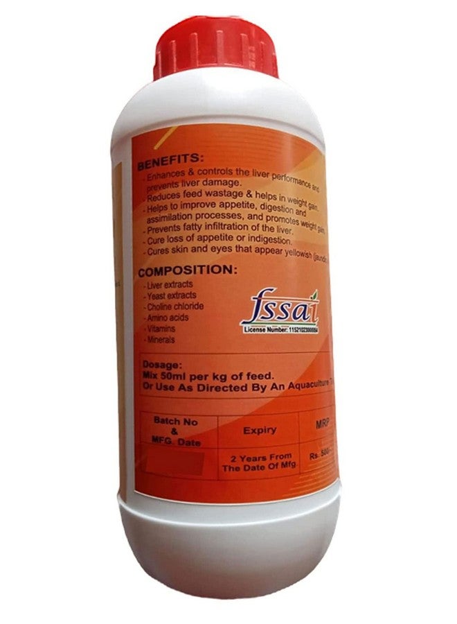 FeedWale Liver Tonic 1 Litre Helps Fish in Digestion of Feed - Image 2