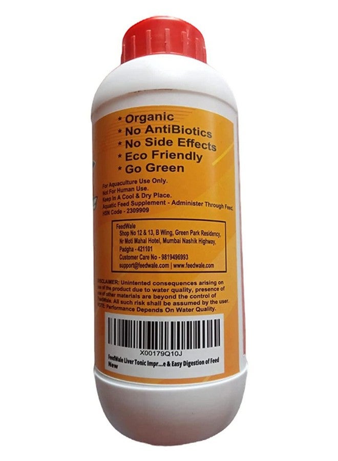 FeedWale Liver Tonic 1 Litre Helps Fish in Digestion of Feed - Image 3