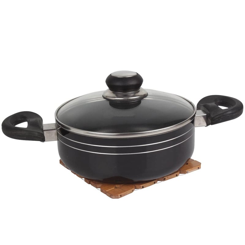 Avenn Avenn Square Bamboo Coaster Hot Pots and Pans Heat Pad Metal Pot Holders MultiUse Great Heat Resistant Hot Pads for Kitchen Counter Upgrade Enlarged Hot Plate Holder 15 x 15 CM 3 - Image 4