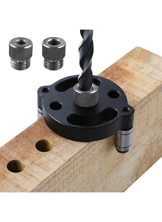 ياكاموز قالب تثبيت ذاتي التمركز من Yakamoz، دليل حفر يدوي لتثبيت ذاتي التمركز للثقوب المستقيمة، أداة تحديد موقع ثقوب الألواح الخشبية، أداة تحديد مفاصل النجارة - 6 مم، 8 مم، 10 مم - Image 1