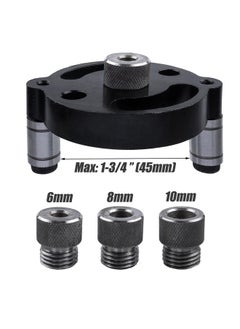Yakamoz Yakamoz Self Centering Doweling Jig, Self Center Dowel Jig Handheld Drill Guide for Straight Holes Wood Panel Hole Puncher Locator Woodworking Joints Tool - 6mm 8mm 10mm  - Image 5