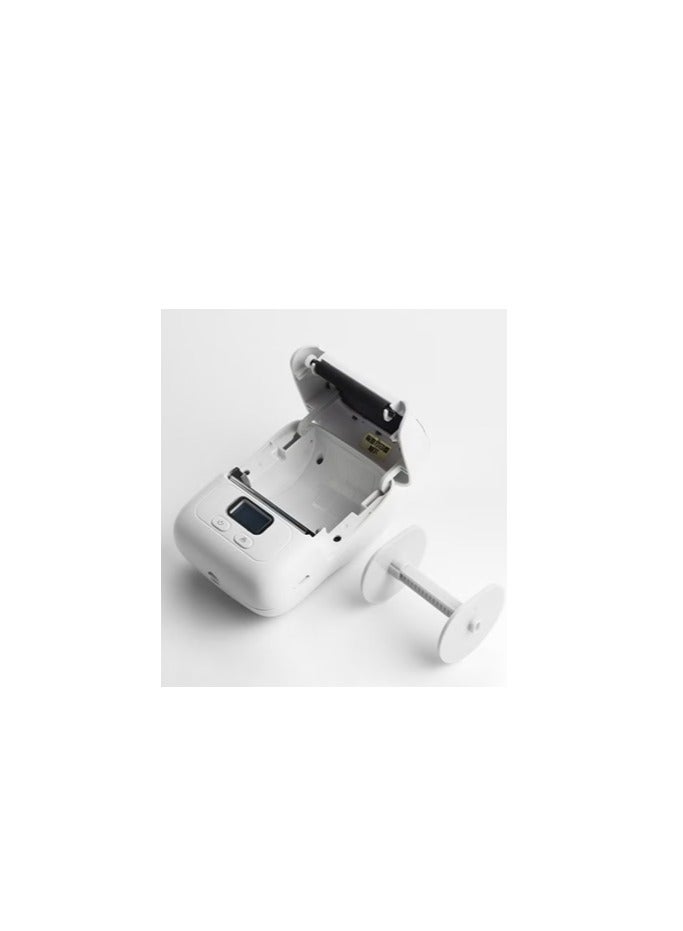AIMO M110 Mini Label Printer, White - Image 2