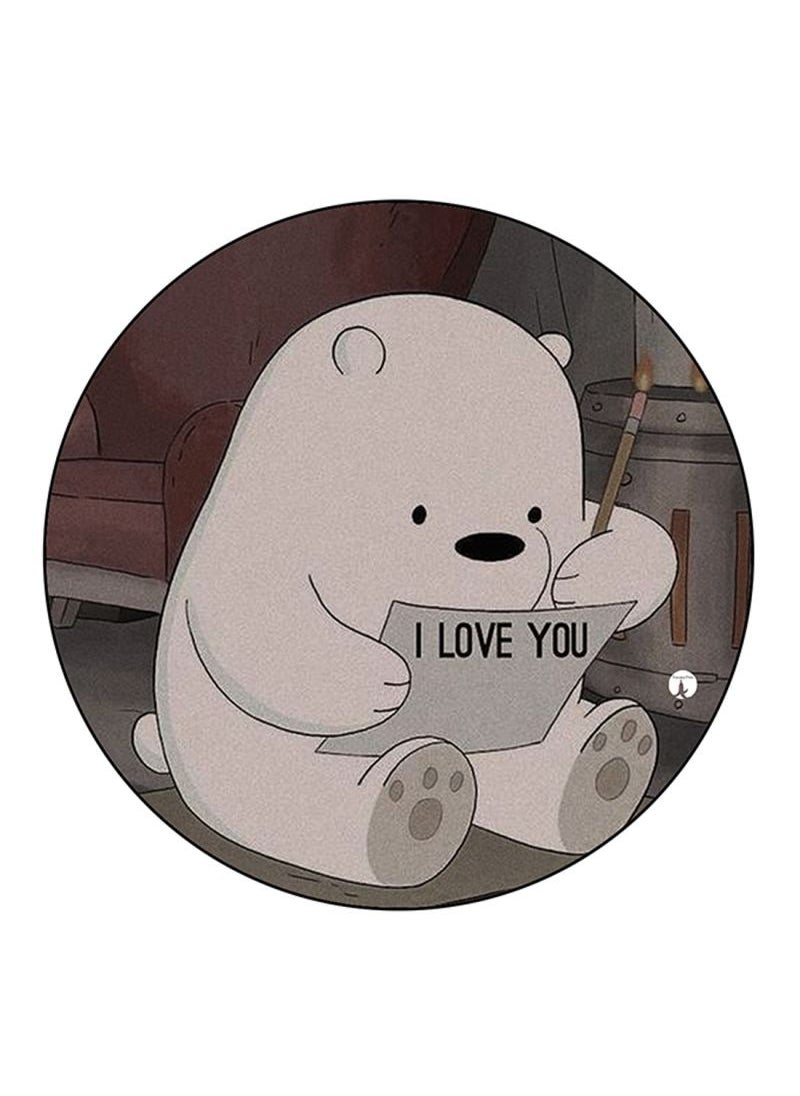 RKN We Bare Bears Printed Mouse Pad Multicolour 