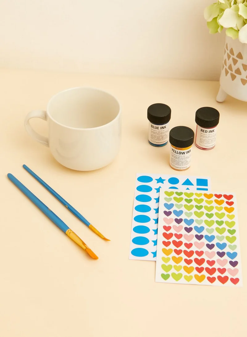 KIKKERLAND Crafters Decorate Your Mug