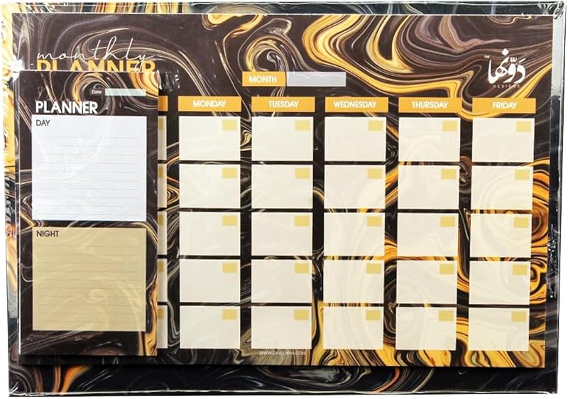 DAWENHA YEARLY BLOG SET 33 × 23 CM Dark marble