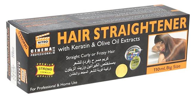 NITRO CANADA مكواة فرد الشعر بخلاصة الكيراتين وزيت الزيتون 110 مل - Image 1