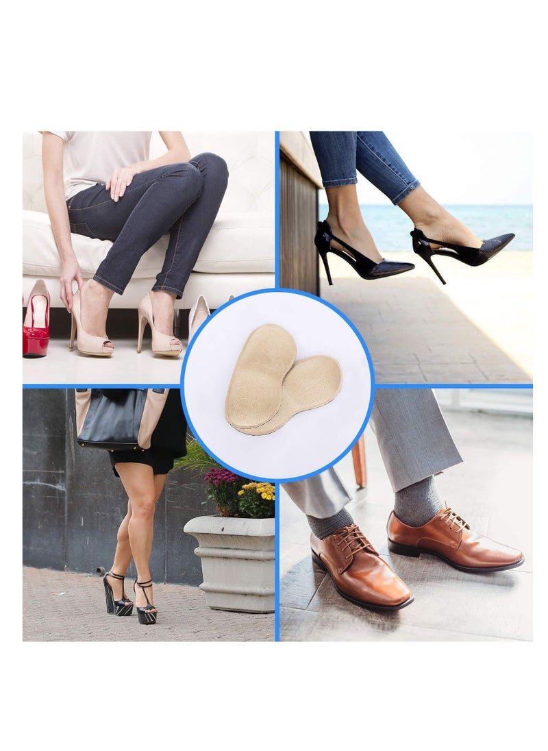 Excefore - 4 Pairs Heel Cushion Pad Shoe Grips Liner Insert for Shoes Too Big, Inserts Liners Loose Shoes, Preventing Slipping, Rubbing, Non-Slip - Image 1