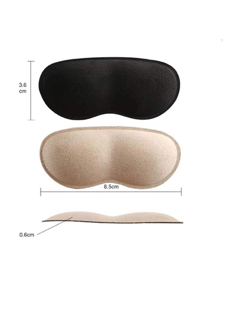 Excefore - 4 Pairs Heel Cushion Pad Shoe Grips Liner Insert for Shoes Too Big, Inserts Liners Loose Shoes, Preventing Slipping, Rubbing, Non-Slip - Image 1