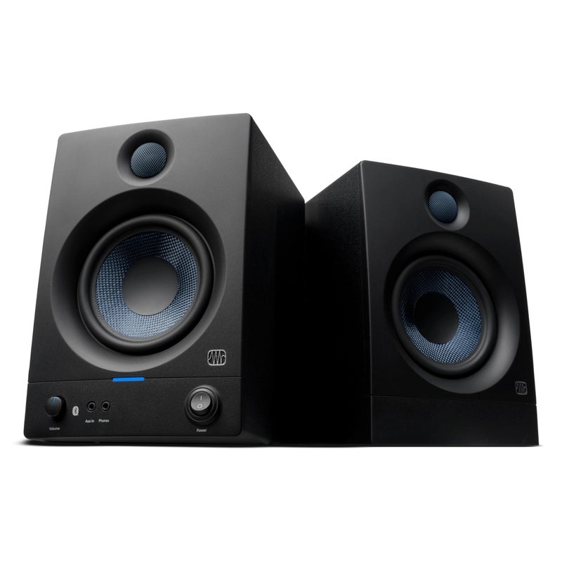 PreSonus Eris 5BT Bluetooth Studio Monitors, Pair — 5" Powered, Active Monitor Speakers for Near Field Music Production, Audio Mixing & Recording - Image 1