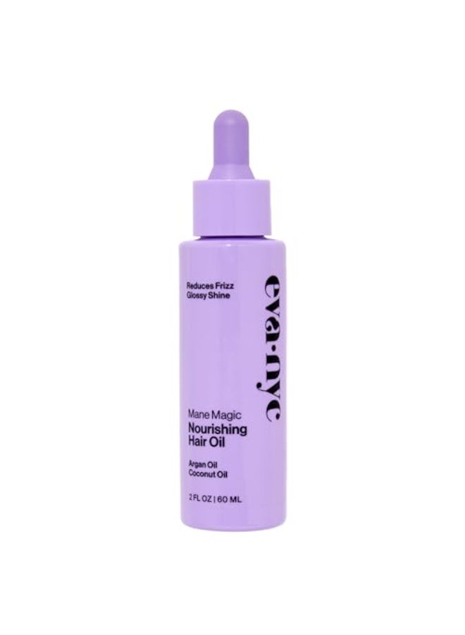 Eva NYC EVANYC Eva NYC Mane Magic Nourishing Hair Oil Infused with Argan Oil and Coconut Oil 20 fl oz Clear - Image 1