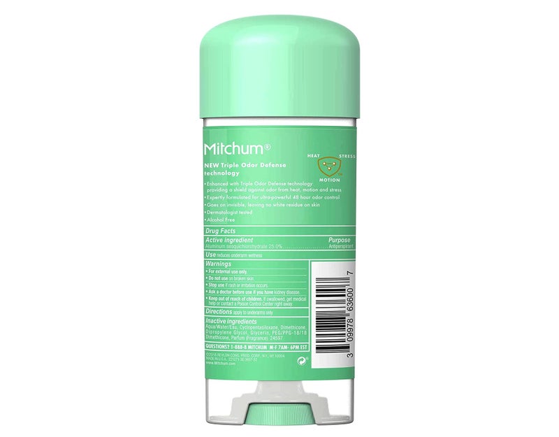 Mitchum for Women Clear Gel Antiperspirant & Deodorant-Powder Fresh-3.4 oz - Image 4