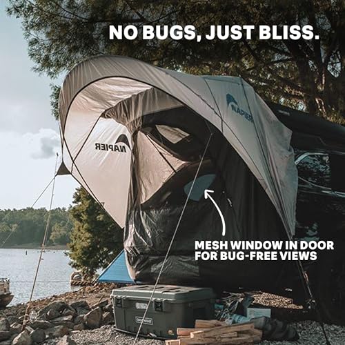 Napier Sportz Cove | SUV Tailgate Tent with Awning | Fits Small to Large SUVs | Easy 5-Minute Setup | Sun Protection & Privacy Shelter for Camping, Tailgating, Road Trips - Image 4